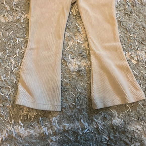 Zara Baby Flared Ottoman Pants in Light Beige - Picture 5 of 5
